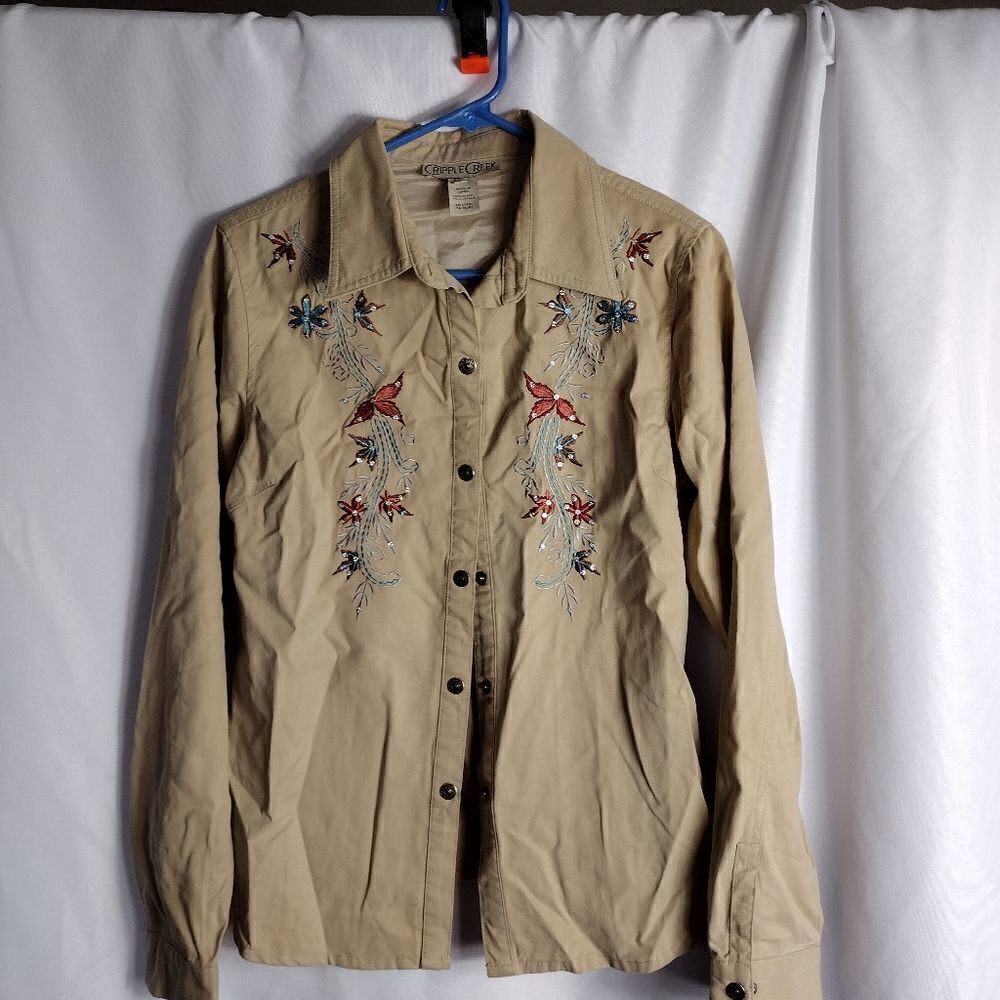 Cripple Creek embroidered shirt 